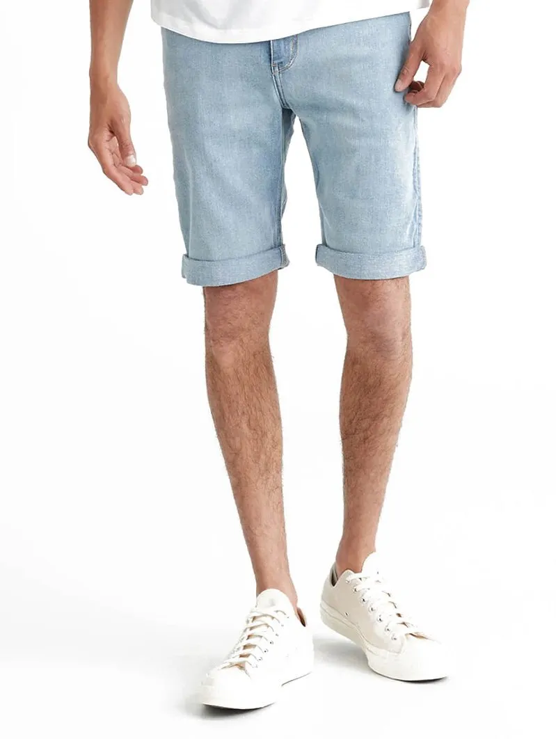 Performance Denim Commuter Short Modern Bleach